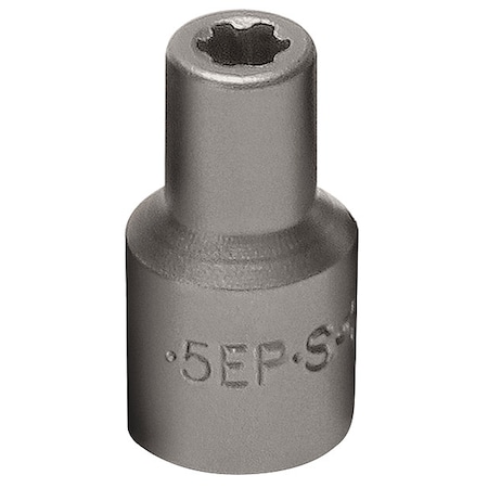 Sk Professional Tools Socket, 1/4 in Drive, 6-Point Shape, 42705 42705