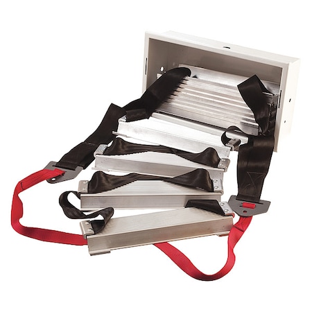 Werner Emergency Escape Ladder, 1,200 lb Capacity, 2 Story Structures ESC220