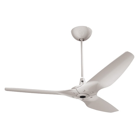 Big Ass Fans Ceiling Fan, 60 in Blade Dia, 3 Blades, 7 Speeds, 100/240VAC, White S3150-X2-AW-04-02-C-01-F259-G9