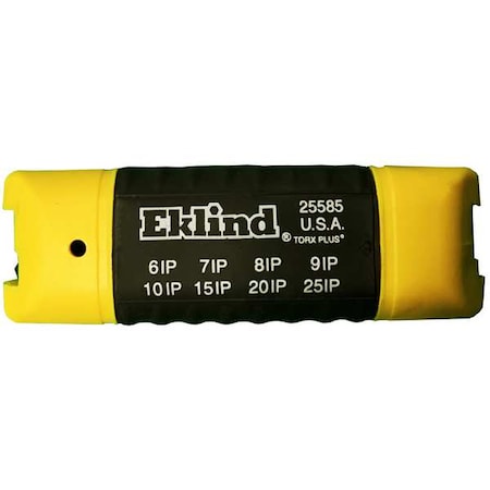 Eklind 8 Piece Fold-Up Torx? Key Set, 25585 25585