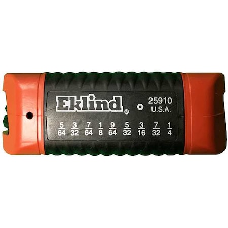 Eklind 9 Piece SAE Fold-Up Hex Key Set, 25910 25910