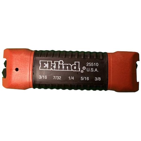 Eklind 5 Piece SAE Fold-Up Hex Key Set, 25510 25510