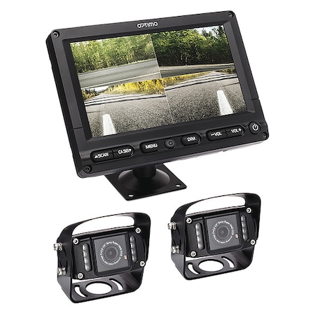 Optimo Electronics Camera System, 7 in Monitor Size SYS-7422ED