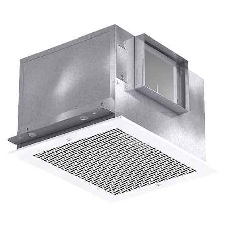 Dayton BthExh Fn, 8In Duct Diam, Glv Steel, 1.46 A 60KU42