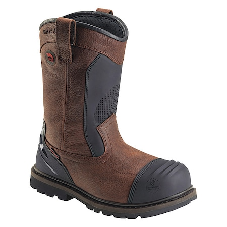 Avenger Safety Footwear Men's 11 in Composite Toe Wellington Boot, Brown, 11, W, 7896 A7896