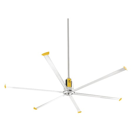 はんふい Big Ass Fans Industrial HVLS Fan, 8 ft Blade Dia, 6 Blades