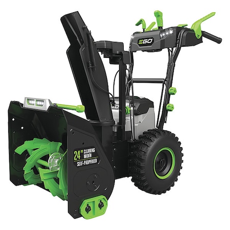 Ego Snow Blower, 24 in Clearing Path, Battery Operated Torque SNT2400