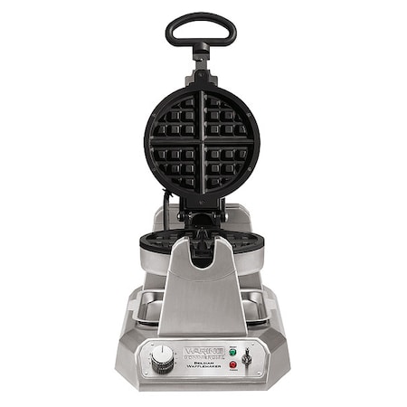 Waring Commercial Belgian Waffle Marker, 7 in Diameter WW180X