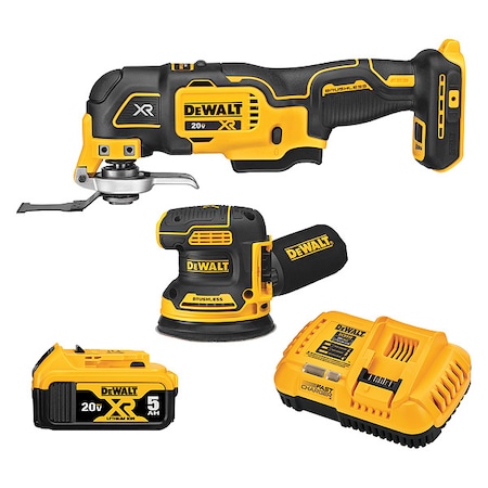 Dewalt Combo Kit, 20V MAX XR Expansion 2-Kit DCK202P1