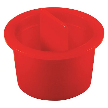 Caplugs Center Pull-Tab Tapered Plug, Red, LDPE 5000 PK CPT-10 CPT10Q1