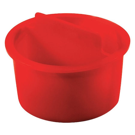 Caplugs Center Pull-Tab Tapered Plug, Red, LDPE 1500 PK CPT-15S CPT15SQ1