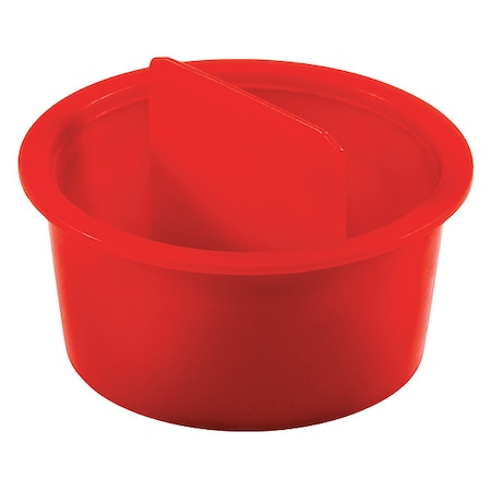 Caplugs Center Pull-Tab Tapered Plug, Red, LDPE 200 PK CPT-16 QCPT16Q1