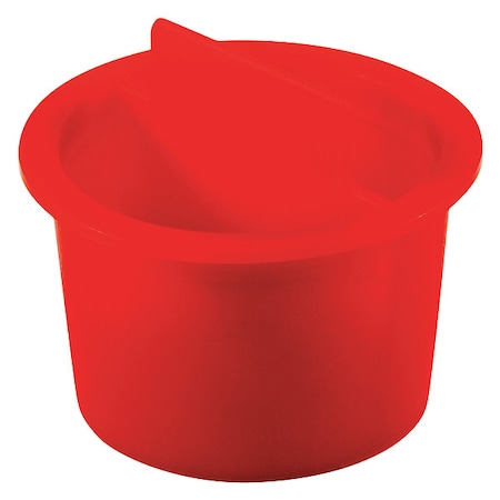 Caplugs Center Pull-Tab Tapered Plug, Red, LDPE 1000 PK CPT-12X 99191145