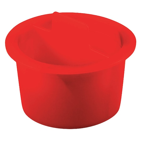 Caplugs Center Pull-Tab Tapered Plug, Red, LDPE 2500 PK CPT-12 CPT12Q1