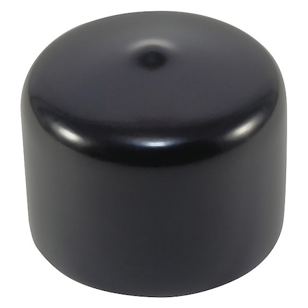 Caplugs High Temp Vinyl Caps, Black, Vinyl 500 PK HVC-1500-16 C690C21B