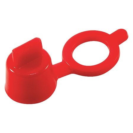 Caplugs Grease Cap, Caplug Red, Low Density Polyethylene 2500 PK GC-5 360501HB
