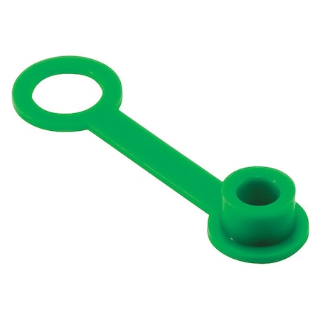 Caplugs Grease Cap, Standard Green, Low Density Polyethylene 2500 PK GC-18 361867EK