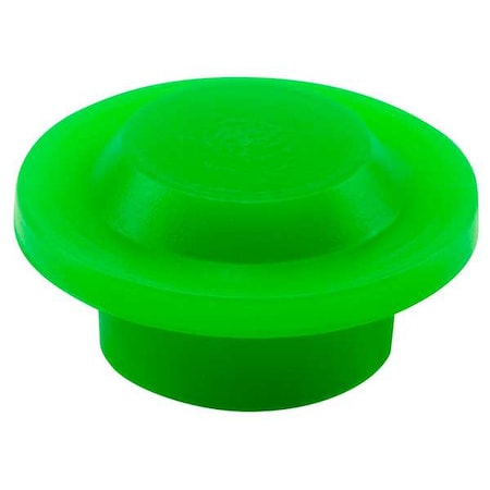 Caplugs Grease Cap, Standard Green, Low Density Polyethylene 500 PK GC-522 Q5221AG1