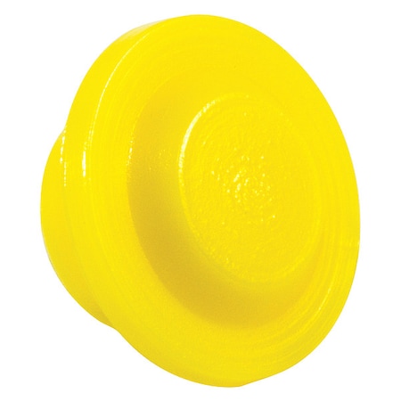 Caplugs Grease Cap, Yellow, Low Density Polyethylene 500 PK GC-522 Q5221AO1