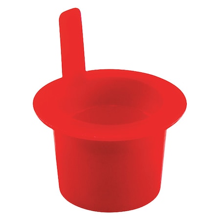 Caplugs Side Lift-Tab Tapered Plug, Red, LDPE 1000 PK L-5 99191103
