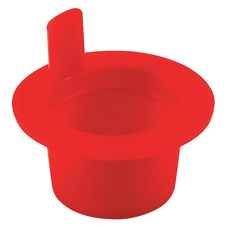 Caplugs Side Lift-Tab Tapered Plug, Red, LDPE 1000 PK L-8W 99191111