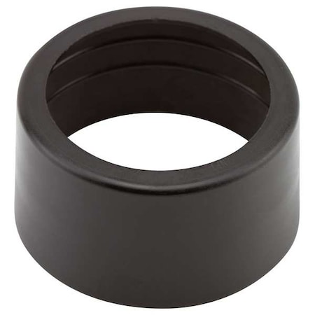 Caplugs OPEN END THREAD PROTEC, Black, LDPE, 600 PK OE-317 OE3171AA1