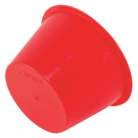 Caplugs Tapered Cap/Plug, Red, LDPE 1000 PK T-21A 045601HB