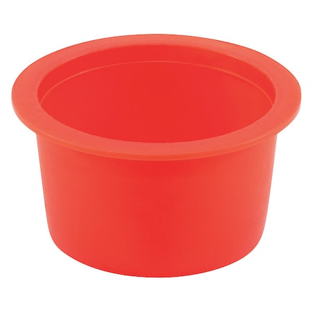 Caplugs Tapered Cap/Plug, Red, LDPE 200 PK T-727 Q7271AK1