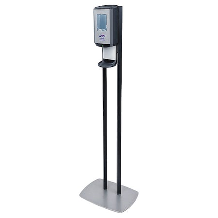 Purell Hand Sanitizer Disp, GY, 1200mL, 28 1/2 inD 7418-DS