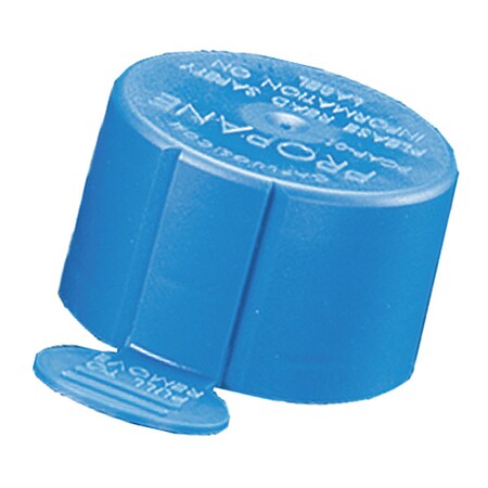 Caplugs PROPANE CYLINDER CAPS, Blue, Low Density Polyethylene 400 PK PCAP-01 QPCAP01-1Q1