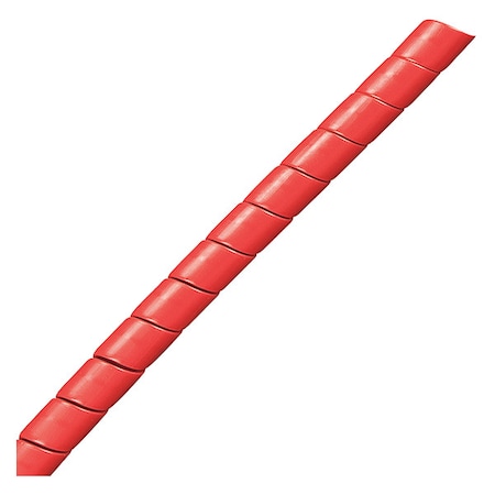 Caplugs Spiral Wrap, Red, 66 ft R40SSG66-RED R40SSG66REDQ1