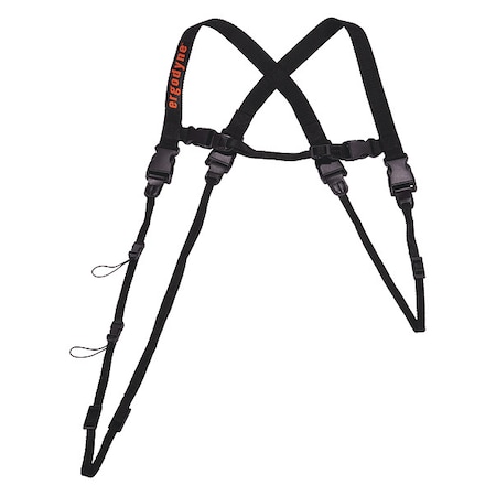 Ergodyne Harness, Black, Large, For Barcode Scanner 3132L
