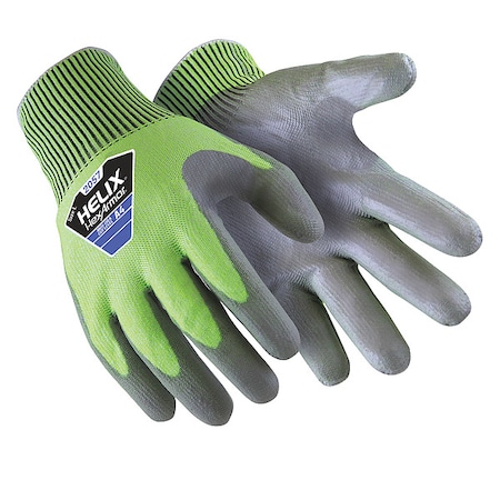 Hexarmor Knit Gloves, Cut Level A4 , Dipped , Polyurethane , Smooth , XXS 1 PR 2057-XXS (5)