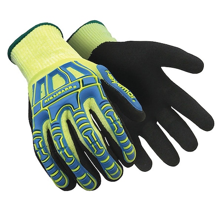 Hexarmor Rig Lizard(R) Thin Lizzie Mechanics Gloves, Nitrile Palm, XL 2098-XL (10)
