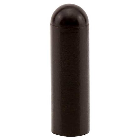 Caplugs Straight Sided Cap, Black, Silicone 500 PK SC223-1000 SH-51217