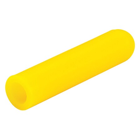 Caplugs Straight Sided Cap, Yellow, Silicone, 500 PK SC234-1500 SH-51220