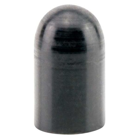 Caplugs Straight Sided Cap, Black, Silicone 500 PK SC295-0500 SH-51231