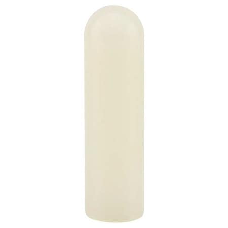 Caplugs Straight Sided Cap, Clear, Silicone 500 PK SC366-1500 SH-57812