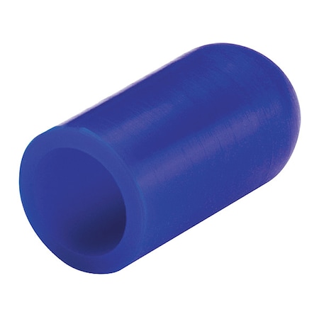 Caplugs Straight Sided Cap, Blue, Silicone 500 PK SC375-0750 SH-51245