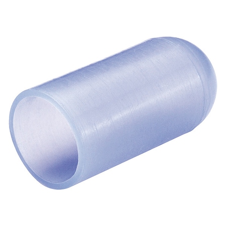 Caplugs Straight Sided Cap, Light Blue, Silicone 250 PK SC780 SH-51274