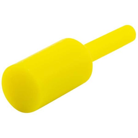 Caplugs Ultrabake Silicone Pull Plug, Yellow, Silicone, 250 PK SPP89 SH-51548