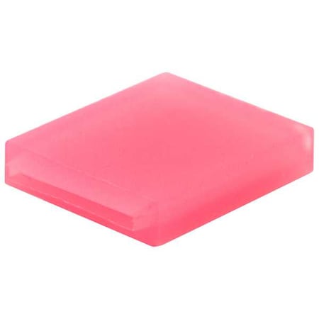Caplugs Ultrabake Rectangular Cap, Pink, Silicone 1000 PK SRC-5 SH-51586