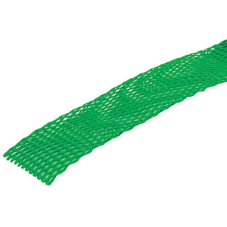 Caplugs Sleeve Web Netting, Green, LDPE SW-125-66 421401EK