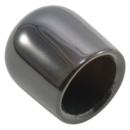 Caplugs Vinyl Cap, Black, Vinyl 1000 PK VC-460-8 99192475