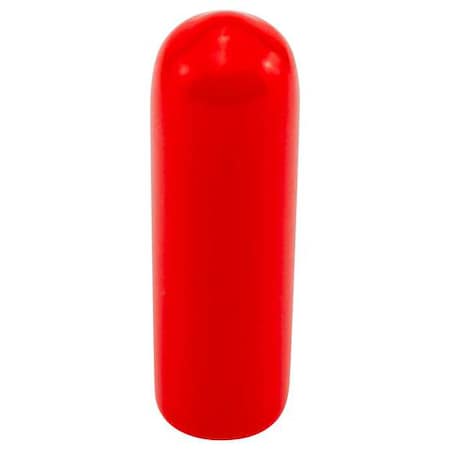 Caplugs Vinyl Cap, Red, Vinyl 5000 PK VC-250-16 A230A13A