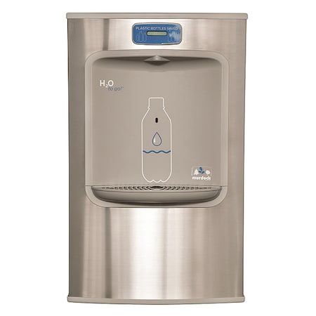 H2O To Go On-Wall Bottle Filler, 4 7/8 in D, 29 1/2 in H, 18 1/4 in W BF16-BCD