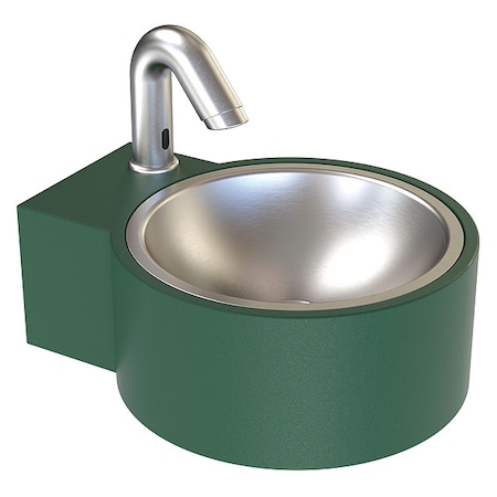 Murdock Outdoor Hand Sink, 18"x14.5"x33.75", Green GWC75-SO
