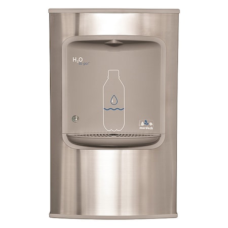 H2O To Go On-Wall Bottle Filler, 4 7/8 in D, 29 1/2 in H, 18 1/4 in W BF15
