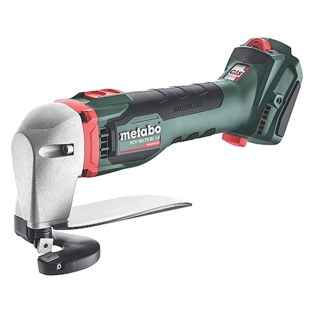 Metabo Shear, 18V DC, Single Cut, 4,840 spm SCV 18 LTX BL