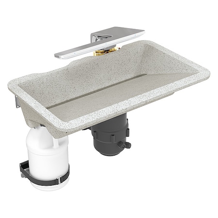 Bradley Bathroom Sink Kit, 24"x14.5"x7.625 WB2-WB-ER1-0049